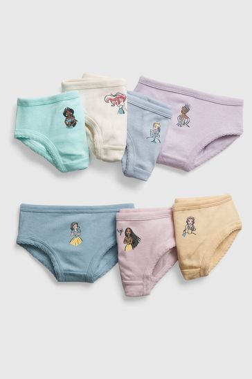 Buy Gap Disney Organic Princess Underwear 7-Pack from the Gap online shop