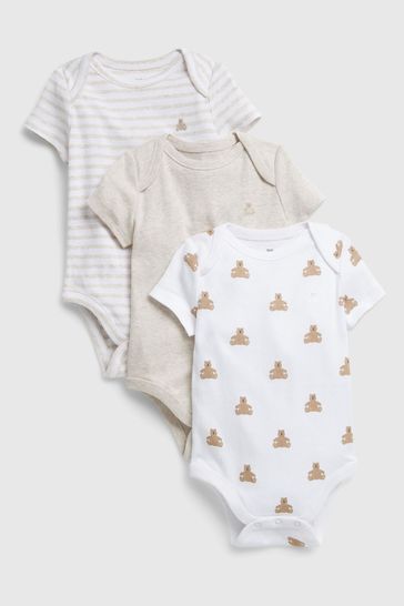 Short sleeve sales baby vests