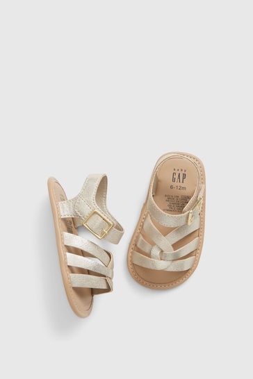 Bebe hotsell gold sandals