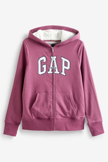 Baby gap cheap sherpa hoodie