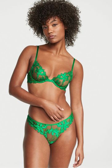 Victoria's Secret Embroidered Thong Knickers