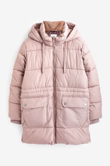 Gap pink hotsell puffer jacket