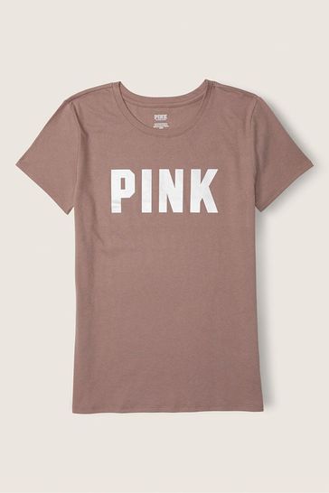 Pink t shirt outlet victoria secret