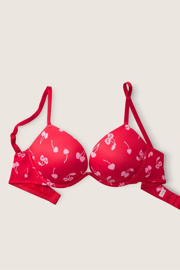 Buy Victoria's Secret PINK Add 2 Cups Smooth Shine Strap Push Up T-Shirt Bra  from the Victoria's Secret UK online shop