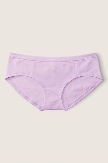 Victoria's Secret PINK Misty Lilac Purple Seamless Hipster Knickers