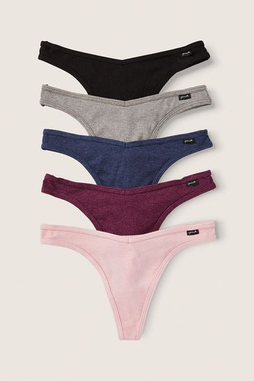 Victoria's Secret PINK Cotton Knickers Multipack