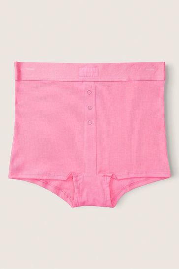 Victoria's Secret PINK Dreamy Pink High-Waist Boyshort Knicker