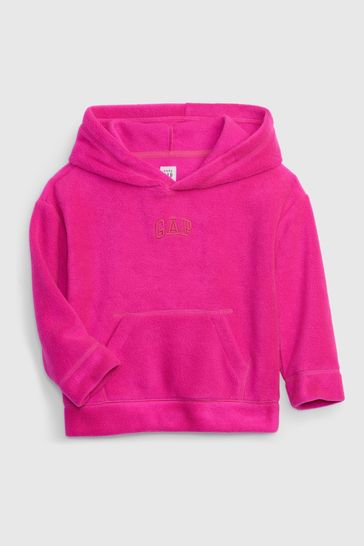 Hot pink sales gap hoodie