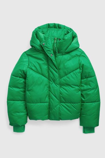 Gap green cheap puffer jacket