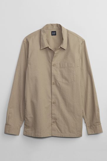 Gap shirt cheap jacket