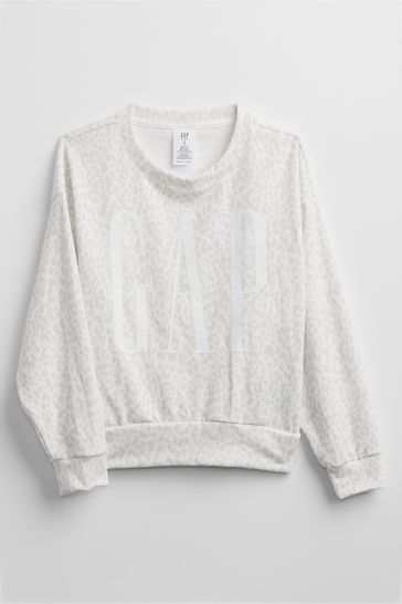 Leopard crew hotsell neck sweater