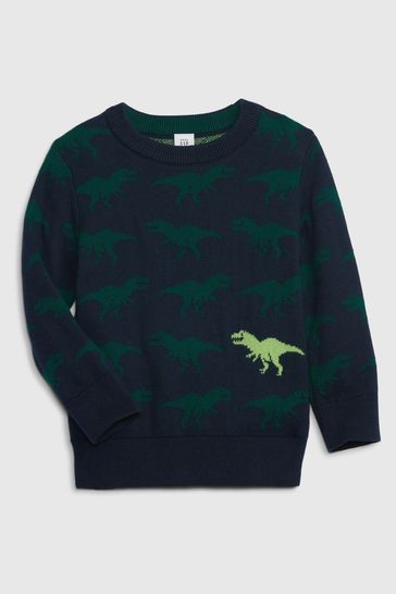 Gap dinosaur hot sale sweater