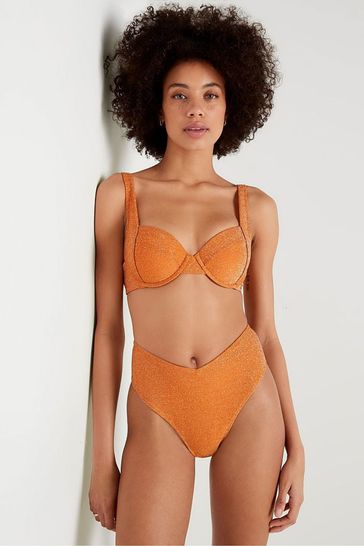 Orange bathing suits victoria secret sale