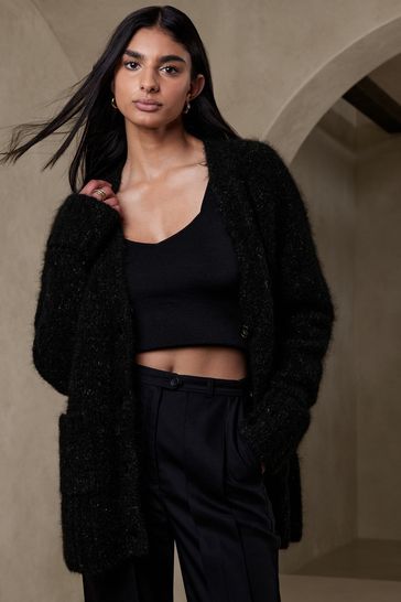 Banana Republic Black Melli Cardigan