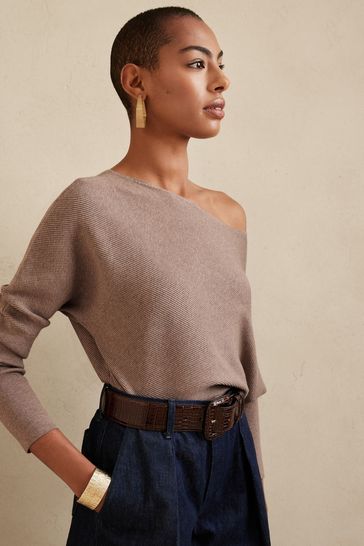 Buy Banana Republic Colleta Off Shoulder Jumper from the Gap