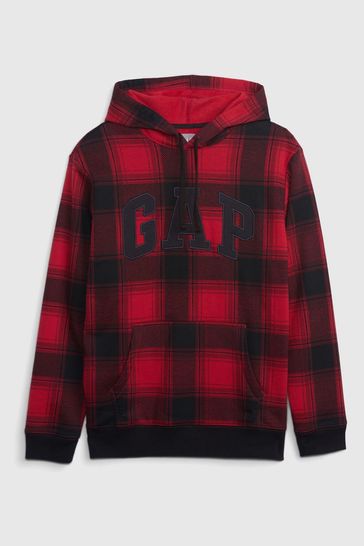 Gap Red Arch Logo Hoodie