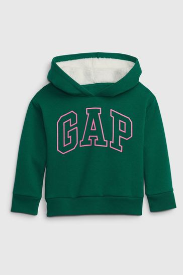 Buy Gap Logo Sherpa Lined Hoodie from the Gap online shop