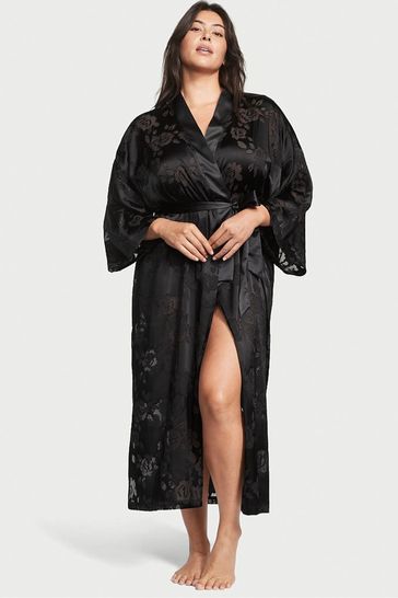 Victoria's Secret Black Archive Burnout Robe