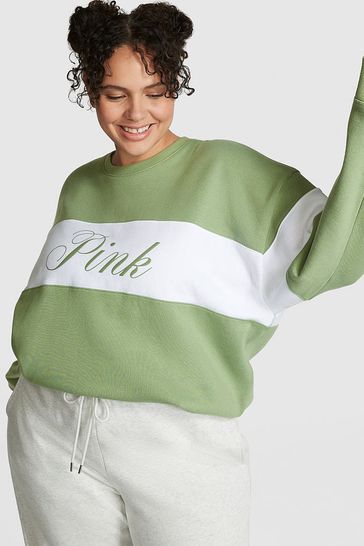 Victoria secret discount fuzzy sweatshirt