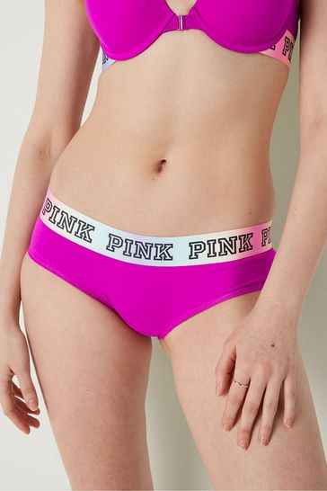Victoria's Secret PINK Future Pink Hipster Cotton Logo Knickers