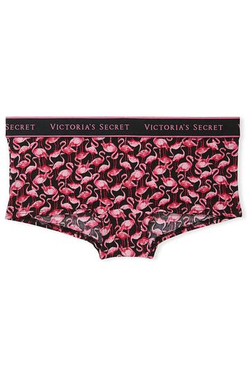 Buy Victoria's Secret Cotton Logo Short Knickers from the Victoria's Secret  UK online shop