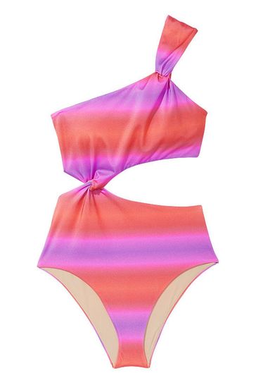 Victoria's Secret Sunset Ombre Orange Twist Swimsuit