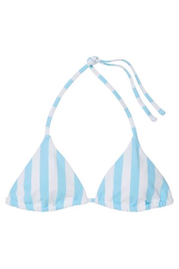 Haut De Bikini Victoria's Secret 34A Bleu Pastel - Œillet Et Rembourré - Occasion Très Bon état