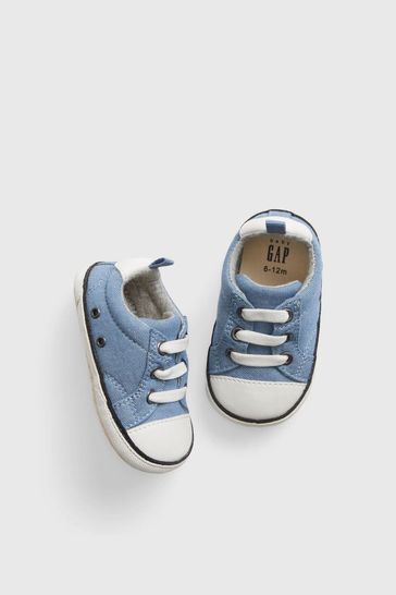 Gap Blue Slip On Baby Shoes