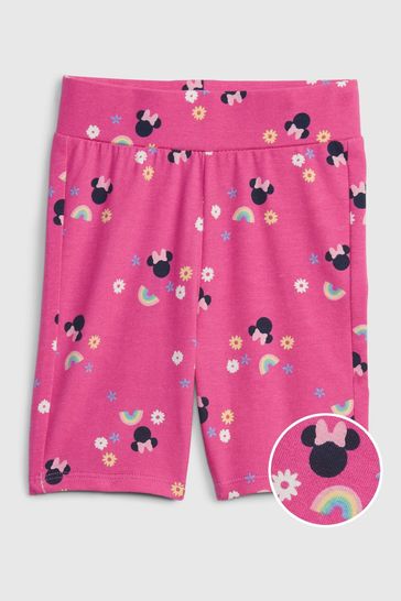 Gap Pink Disney Minnie Mouse Cycle Shorts