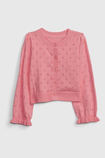 Gap pointelle cardigan shop