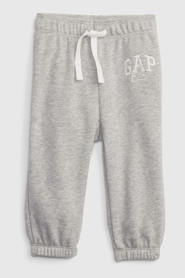 Buy Gap Print Logo French Terry Joggers Baby from the Gap online