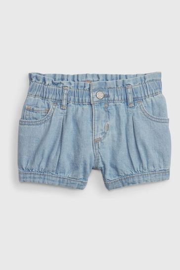 Baby blue jean shorts new arrivals