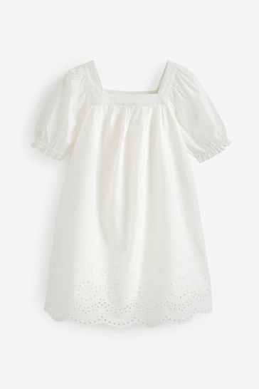 Gap girls white dress best sale