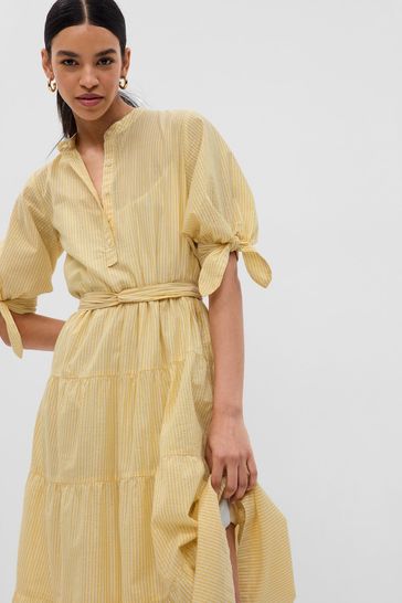 Gap wrap midi dress online