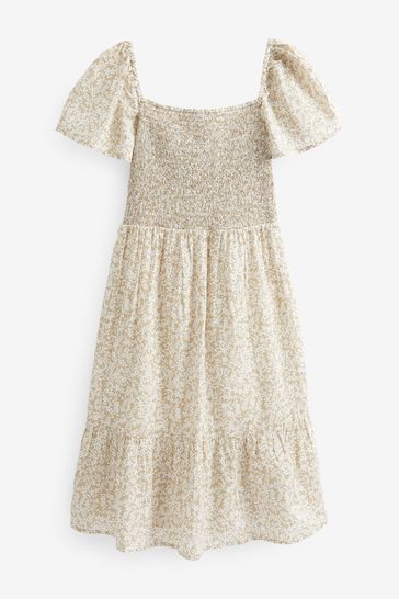 Gap midi cap sleeve dress top