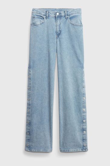 Snap jeans on sale