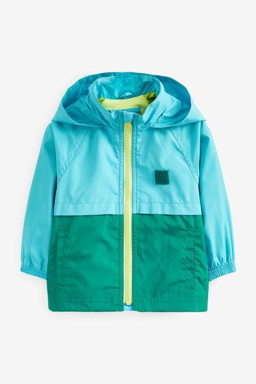 Gap Blue Recycled Colourblock Windbuster Toddler