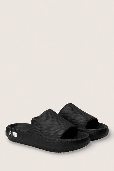 Victoria's Secret PINK Pure Black Sliders