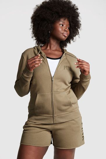 Olive green on sale pink hoodie