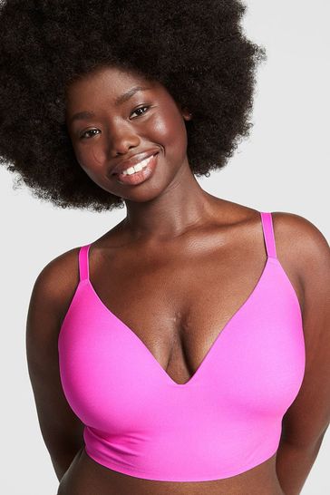 Victoria's Secret PINK Pink Berry Smooth Non Wired Push Up Bralette