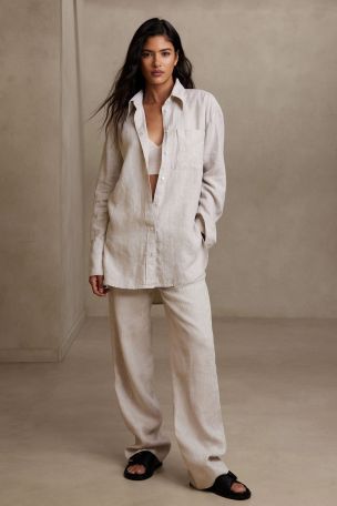 Linen shirt fabric online shopping sale