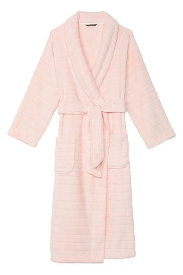 Pink dressing cheap gown victoria's secret