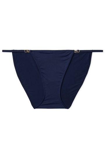 Victoria's Secret Ensign Navy Blue Smooth Bikini Knickers