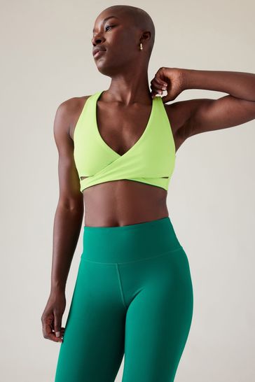 Buy Athleta Alicia Keys A-C Cup Reversible Wrap Low Impact Sports Bra from  the Gap online shop
