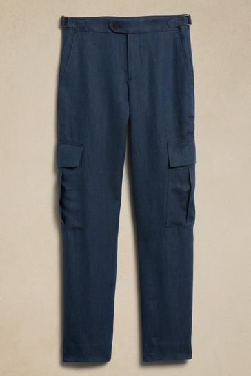 Banana republic mens linen pants on sale