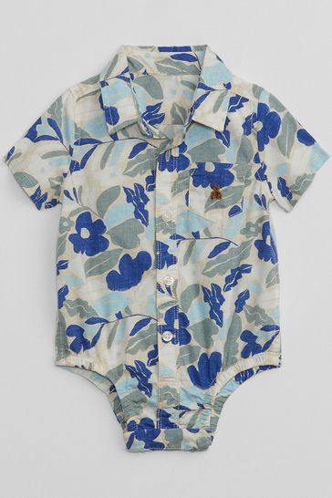 Floral baby onesie shop