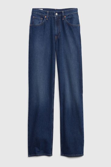 Buy Gap Mid Rise Organic Cotton 90s Loose Washwell Jeans from the Gap  online shop