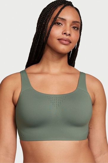 Victoria's Secret Faded Sage Green Featherweight Max High Impact Sports Bra