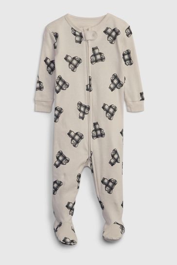 Gap zip deals sleepsuit