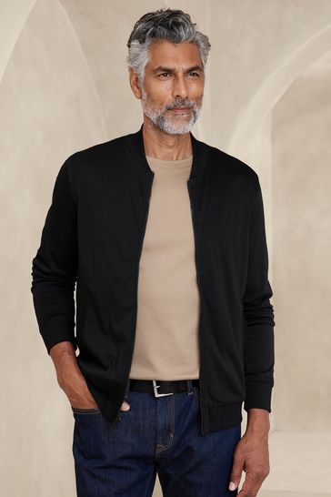 Banana republic shop black denim jacket